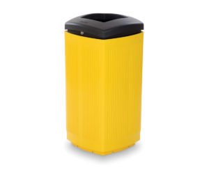 Toscano Litter Bin (RAL 1021)