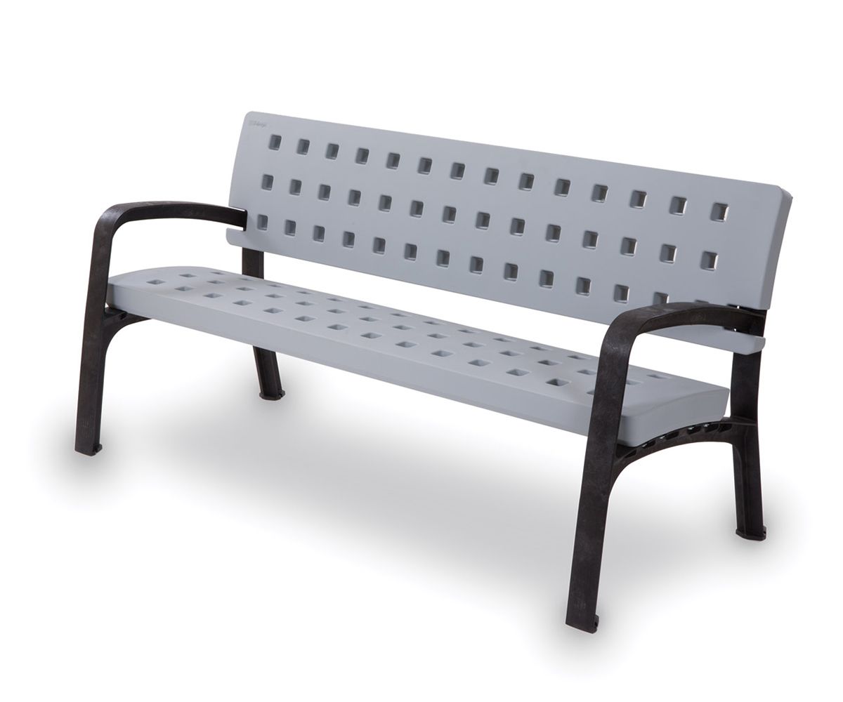 Alicia Poly Bench RAL7040