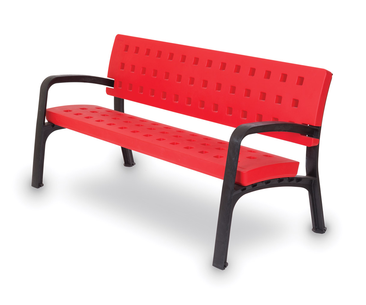 Alicia Poly Bench RAL3020