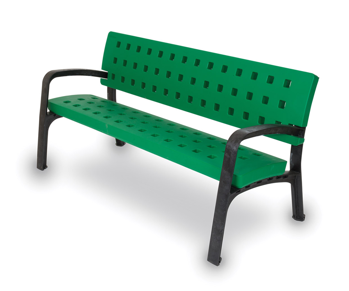 Alicia Poly Bench RAL6029