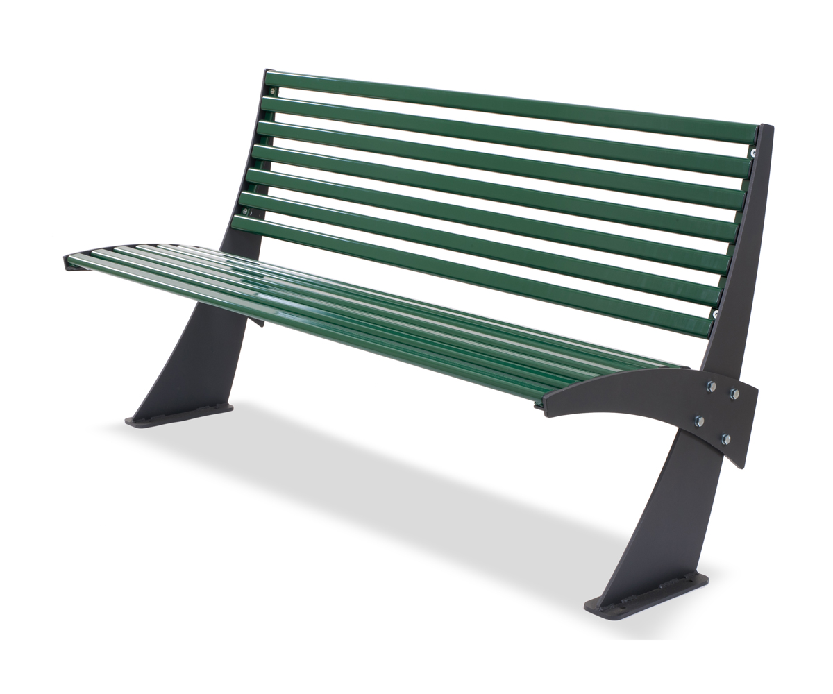 Shogun Bench (Micaceous Dark Grey/RAL 6005)