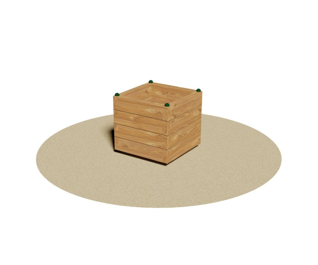 Fioriera Modula 50x50